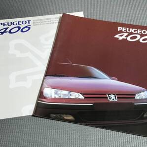 プジョー 406 カタログ 1999年