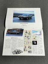 日産 VW サンタナ カタログ 1984年 大判サイズ SANTANA_画像9