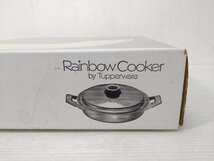 ●【新品】タッパーウェア Rainbow Cooker レインボークッカー 26cm 浅鍋 2.8L 調理器具(2)【20354295】_画像2