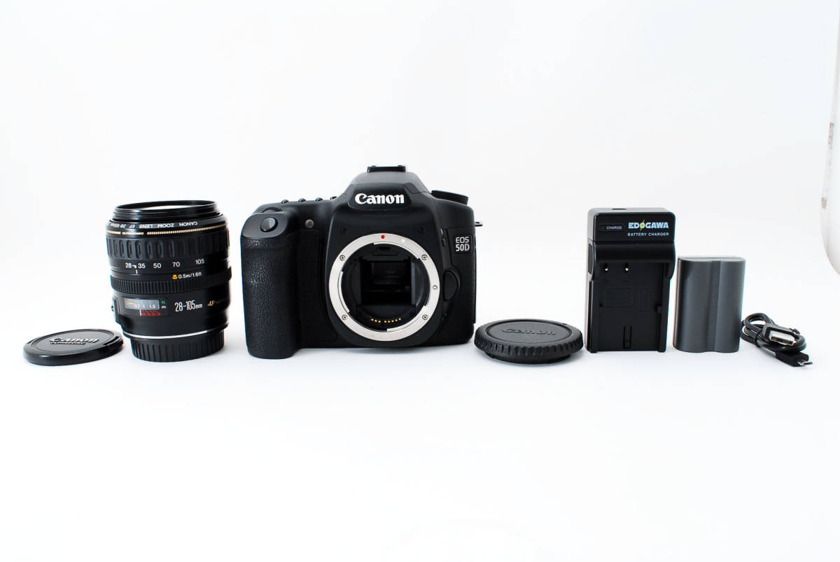 Canon 50D 標準&望遠&単焦点レンズ セット デジタルカメラ カメラ 家電