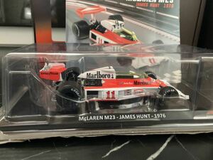 マクラーレンM23 ジェームス　ハント　マルボロ仕様　DeAGOSTINI デアゴスティーニ ビッグスケールF1コレクション 1/24 F1マシン