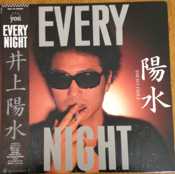 【LP】井上陽水 / EVERY NIGHT ◎美品