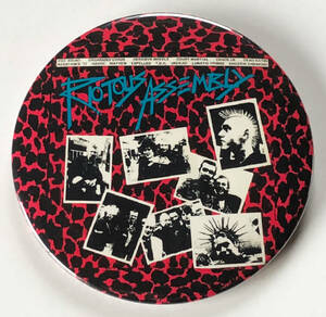 RIOT CITY RECORDS - Riotous Assembly 缶バッジ 75mm #UK #punk #80's cult killer punk rock #custom buttons