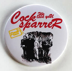 COCK SPARRER - We Love You 缶バッジ 54mm #UK #punk #70's cult killer punk rock #custom buttons