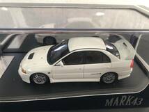 MARK43　三菱　ランサーGSR　エボリューションⅣ（CN9A） スコーティアホワイト　1/43　新品未開封_画像2