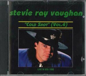 豪CD Stevie Ray Vaughan Cold Shot Vol.4 Live In Usa 1990 BAN035D BANANA /00110