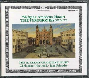 4discs CD Hogwood, Schroder, Academy Of Ancient Music Mozart : The Complete Symphonies 3 FOOL290725 POLYDOR /00440
