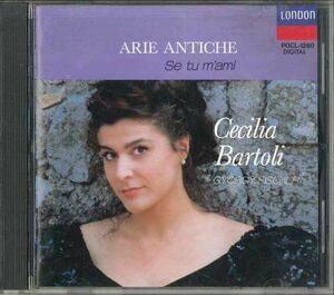 CD Arie Antiche Bartoli : Caro Mio Ben POCL1260 LONDON /00110
