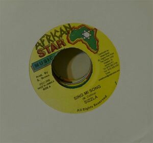 ジャマイカ7 Sizzla Sing Mi Song NONE African Star Music /00080