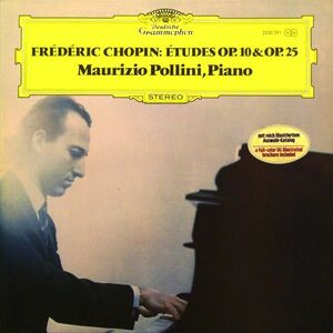 独LP Fr?d?ric Chopin, Maurizio Pollini ?tudes Op. 10 & Op. 25 2530291 Deutsche Grammophon /00400