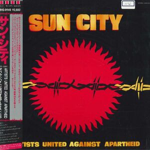 LP Artists United Against Apartheid Sun City MHS91149 MANHATTAN プロモ /00260