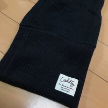 新品◆ハンドメイド◆キルティングレギンス◆スパッツ◆ブラック◆M～L 暖かいキルト_画像3