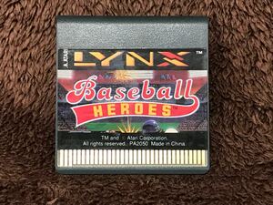 【Baseball Heroes】ATARI LYNX アタリ リンクス用ソフト