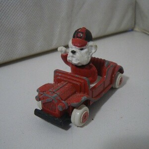 ビンテージ GEORGIA BULLDOGS ジョージア ブルドッグス ダイキャストカー ke422