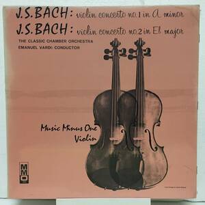 ◆ 【新品未開封】J.S.BACH / VIOLIN CONCERTO / バイオリン ◆ MMO 米