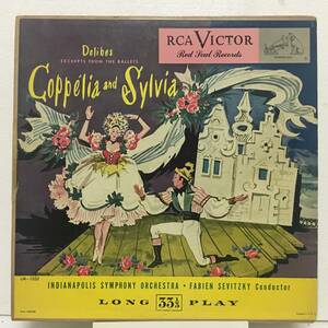 ◇ COPPELOA AND SYLVIA / DELIBES ◇ RCA 米深溝 重量盤 フラット