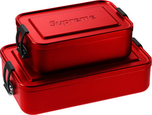 新品 未使用 国内正規品 ◆ Surpreme 18ss Supreme/SIGG Large Metal Box Plus◆ 半タグ付 代官山店舗購入商品