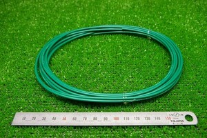 【ELB-0018】 KHD　単線　緑　外径約φ2.7mm　長さ約5ｍ　1993