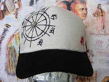 新品 　帽子　梵字メッシュキャップ　勢至菩薩　午　 野球帽 男女兼用 　CAP　釣り登山　＃ダンサー　送料無料_画像4