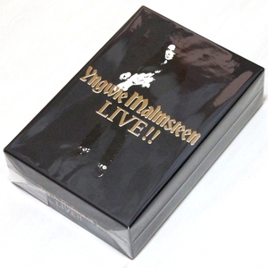 0 wing vei* maru ms tea nYngwie Malmsteen live LIVE!! 3-CD 1-VHS box set PCCY-01279 the first times production limitation new goods unused 0