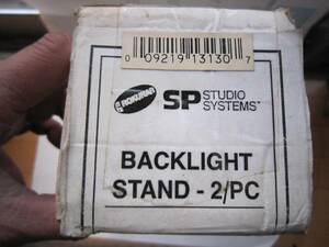 ROKUNAR черный свет подставка 2/PC( не использовался долгое время сохранение товар )①