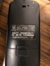 DCL-PSM-(1)(K) NTT αRXに使用していたコードレス電話機②_画像4