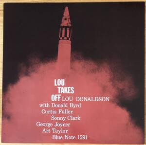 美盤 見本盤 Lou Donaldson / Lou Takes Off LP レコード blue note ルー・ドナルドソン