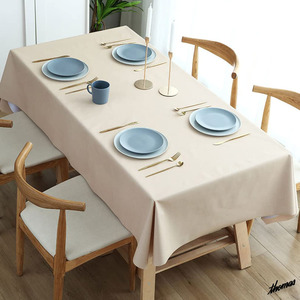 * cotton flax manner design * tablecloth beige 140×180cm size adjustment possibility 120 times heat-resisting . repairs easy interior simple new life pattern change 