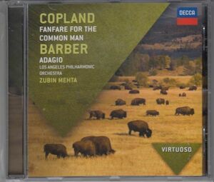 [CD/Decca]コープランド:アパラチアの春他/メータ&LAPO 1976他