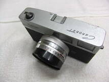 1961年発売 CANON キヤノン キヤノネット Canonet 45mm F1.9 フィルムカメラ 動作未確認_画像1