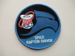 【送料無料】アメリカ空軍94th FIGHTER SQUADRONパッチSPAD RAPTOR DRIVERワッペン/F-22ラプターpatchエアフォースAIR FORCE米空軍USAF M65