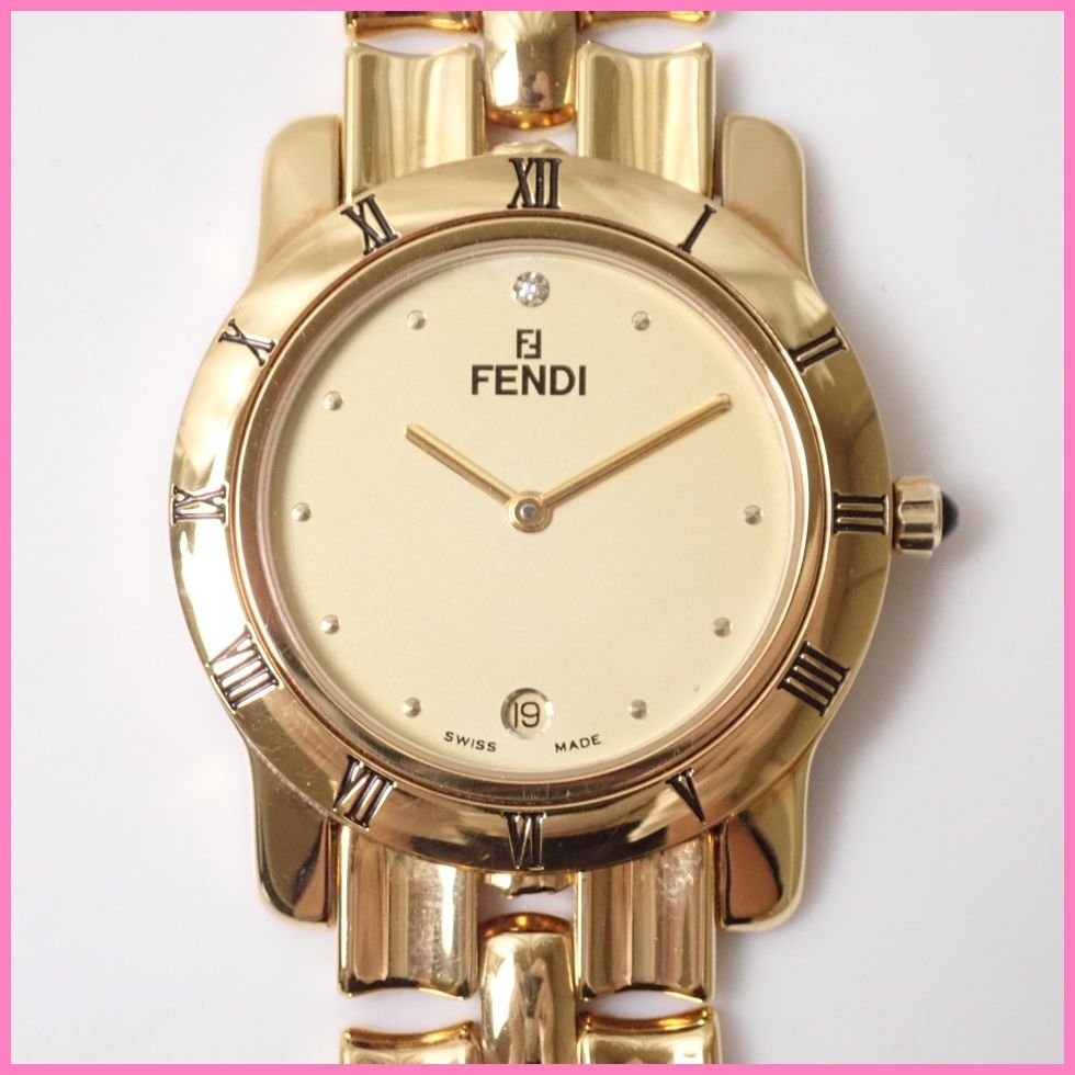 フェンディ FENDI 012-3400L-853 レディース 腕時計 金色 腕時計(アナログ) アウトレット  店舗