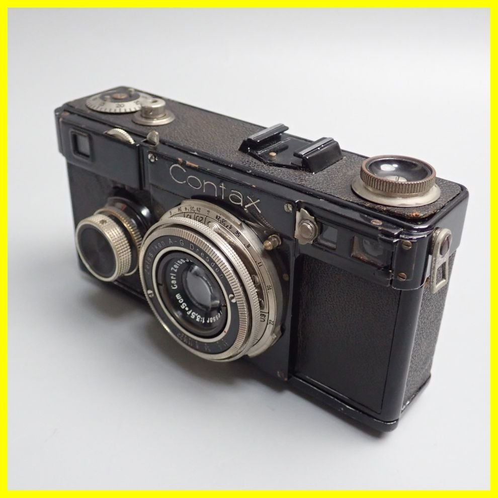 美品【ZEISS IKON CONTAXⅠ型】戦前レンジファインダーカメラ ジャンク