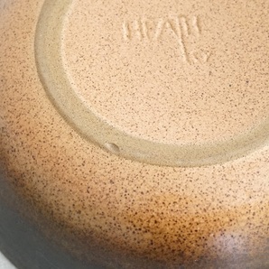 セール ヒースセラミックス アシュトレイ ラージ ブラウン Heath Ceramics hcat-6 ヴィンテージ イームズ ミッドセンチュリー モダンの画像5