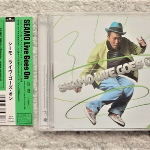 E【 SEAMO / LIVE GOES ON 2枚組 (CD+DVD) 】帯付き CDは４枚まで送料１９８円の画像1