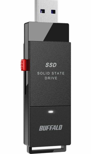 送料込み新品未使用バッファローSSD外付け1.0TB 超小型コンパクトポータブルPS5/PS4対応