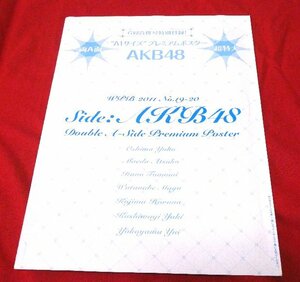 武井咲 /AKB48 プレミアムポスターGW合併号特別付録2011.NO.19-20