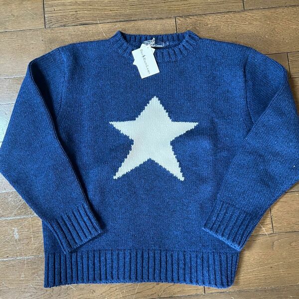 vintage polo Ralph laurenラルフローレン　ニット　希少L size