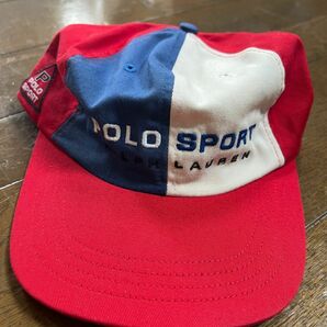 ポロスポーツ　polo sport 90's キャップ　ヴィンテージ　(激レア)