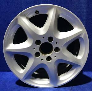 メルセデスベンツ W220 Sクラス＊16インチ＊純正ホイール＊16x7.5J/オフセット+46/PCD112-5H＊1本＊RONAL【01】