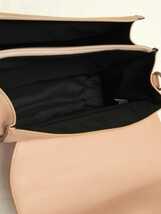 ◆未使用　カバン　鞄　バッグ　bag　ピンクpink　ハンドバッグ　ショルダーバッグ　肩掛け　ジッパー　仕分け　　仕切り_画像7