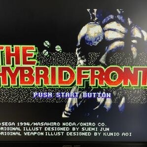 メガドライブ ソフト ハイブリッド・フロント 箱説あり 動作確認済 THE HYBRID FRONT セガ SEGA MD MegaDriveの画像10