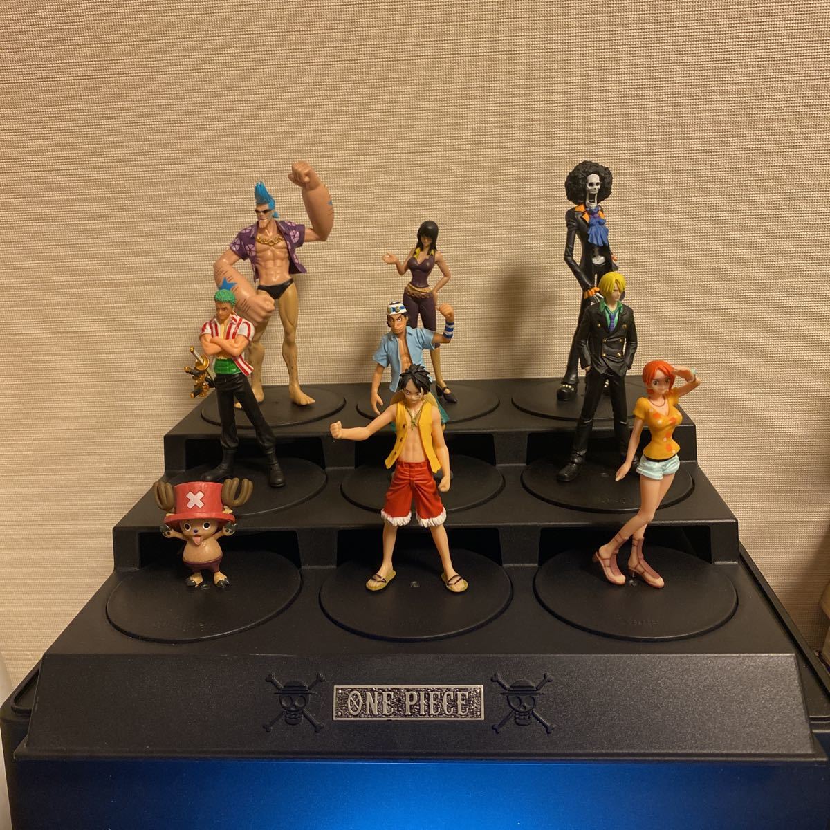 在庫限り】 POP ONE PIECE フランキー、ブルック、ウソップ、3体セット