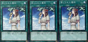 遊戯王 ノーマル 魔法 3枚セット 禁じられた聖杯 SD33