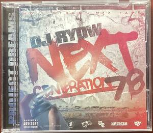 美品☆V.A:DJ RYOW Next Generation 78★Mix CD Hip Hop★DJ kiyo muro missie kensei★