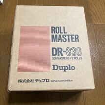 ROLL MASTER DR-830 3002 INK504A BLACK ロールマスター インク デュプロ 印刷機_画像2