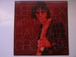LPレコード（輸入盤）ジェフ・ベック/ライブ・ワイアー　JEFF BECK WITH THE JAN HAMMER GROUP LIVE