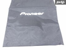 pioneer パイオニア 汎用品 小物入れ 袋 巾着袋 黒系 工具入れ 縦幅：約43.5cm 横幅：約30.5cm 破れ無し 即納 棚9-3-J_画像2