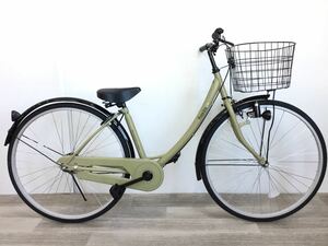 27インチ 自転車 (1205) マットカーキ ベージュ SWL311665 未使用品◎