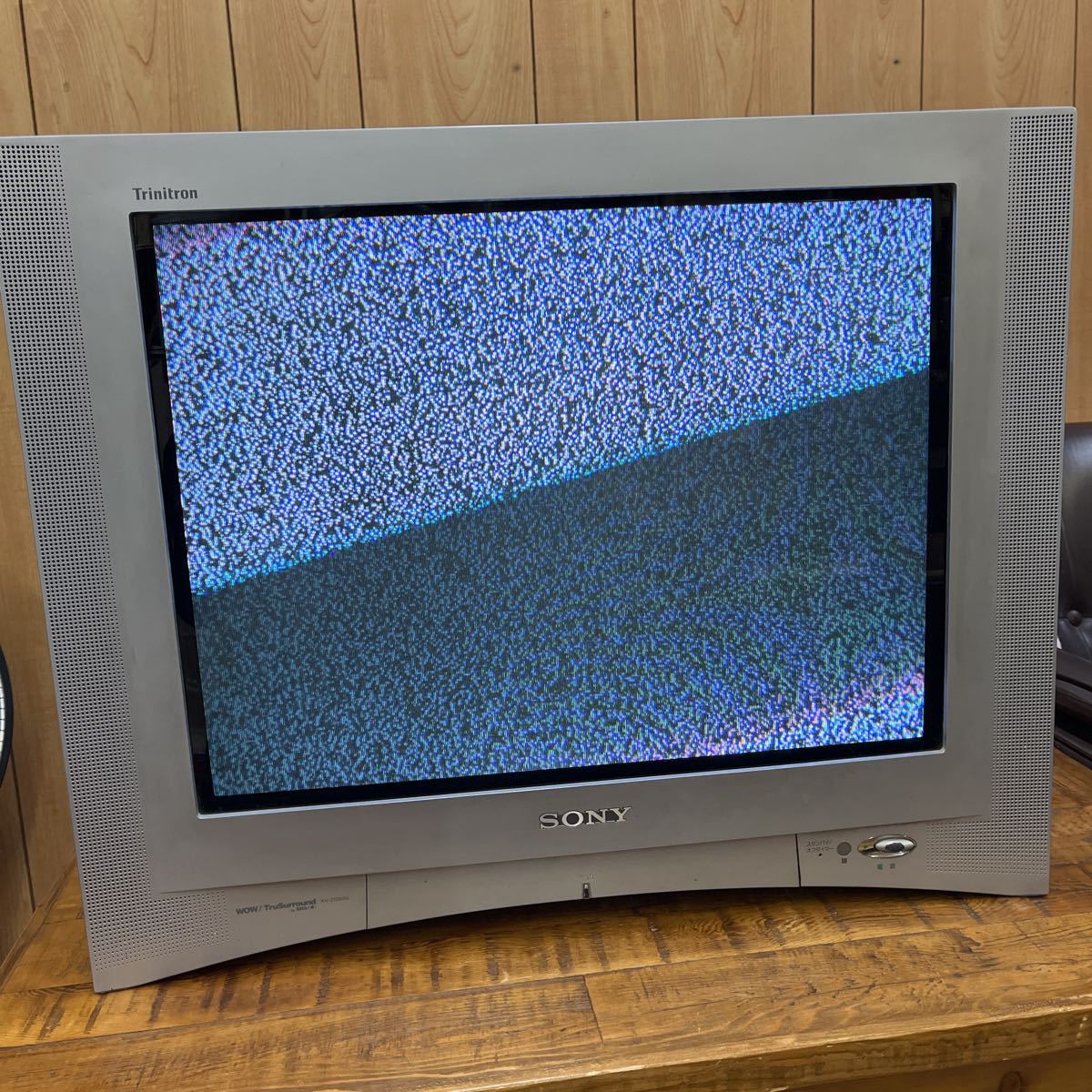 激安通販の 【稀少/通電動作品】ソニー SONY トリニトロン KV-21DA55